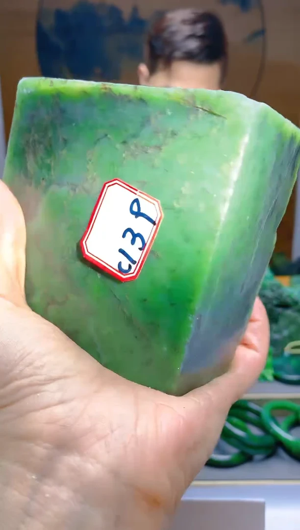 【闪购商品】和田玉（碧玉）珠宝半成品未镶嵌1