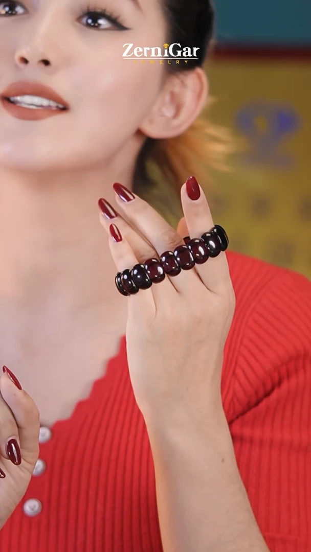 琥珀颈饰未镶嵌天然琥珀手链