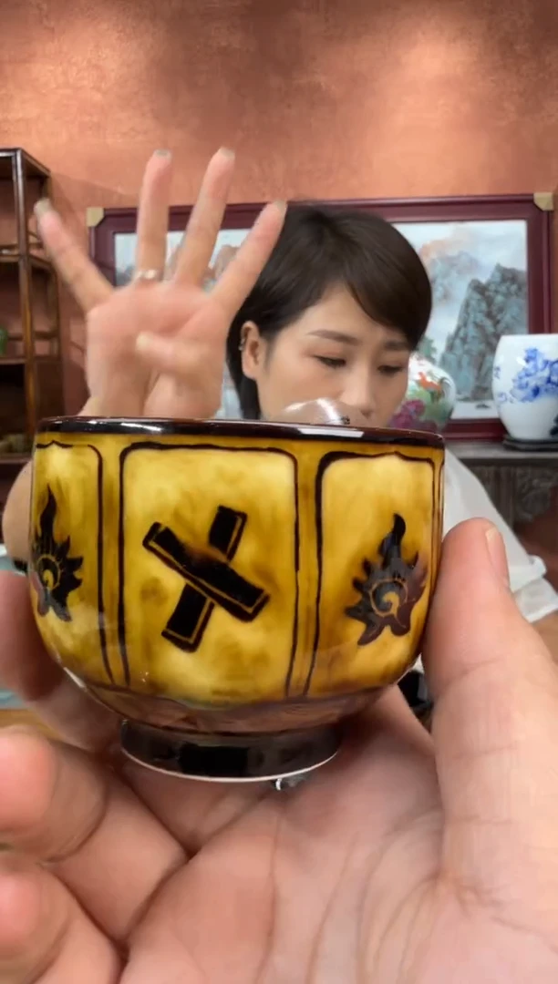 吴义松陶盟手工手绘陶瓷编码：5810