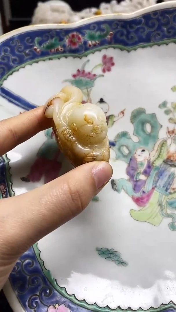 【闪购商品】瓷片瓷片瓷器 摆件1个