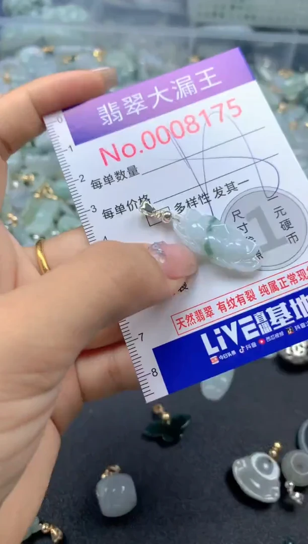 颈饰未镶嵌翡翠8175