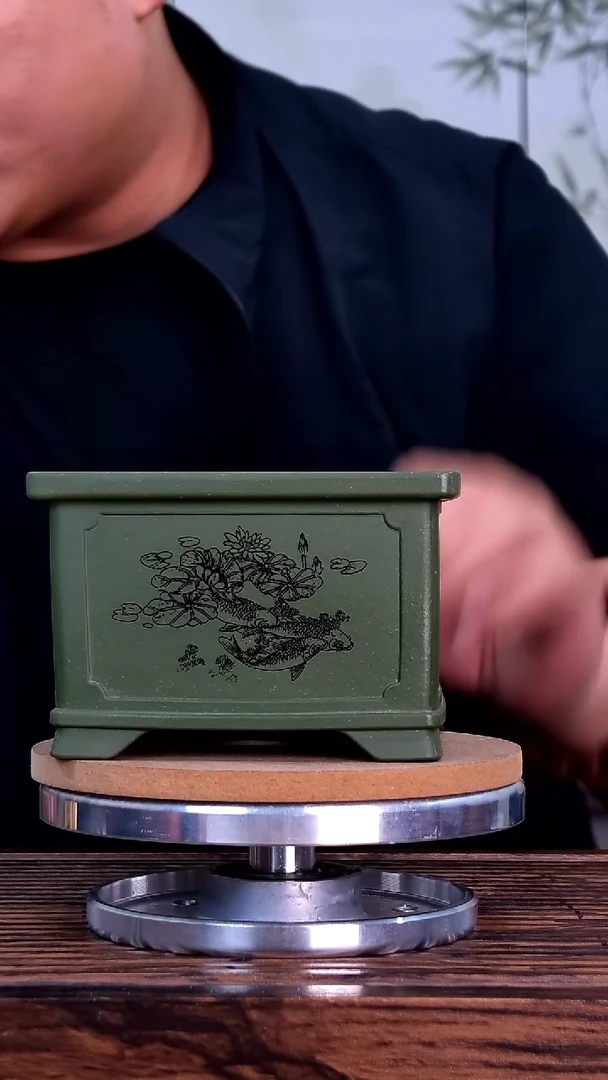 紫砂花盆紫砂花盆内口10-7