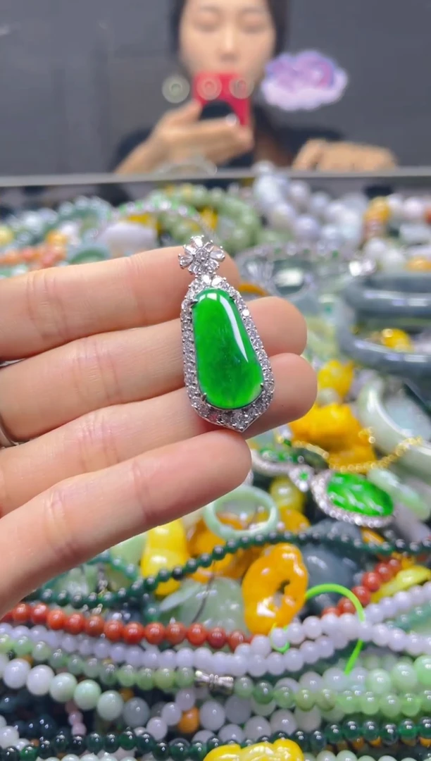 颈饰未镶嵌翡翠多样性择优发货