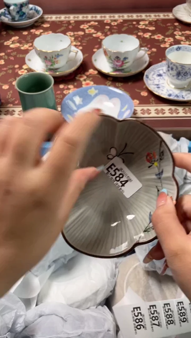 瓷片青*瓷器瓷器E584