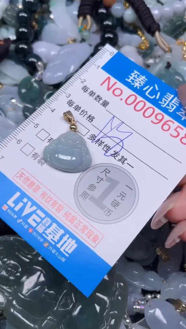 颈饰未镶嵌翡翠9658