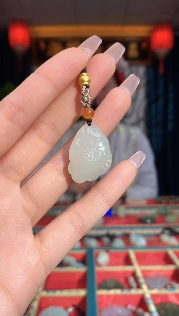 【闪购商品】和田玉颈饰未镶嵌锦鲤