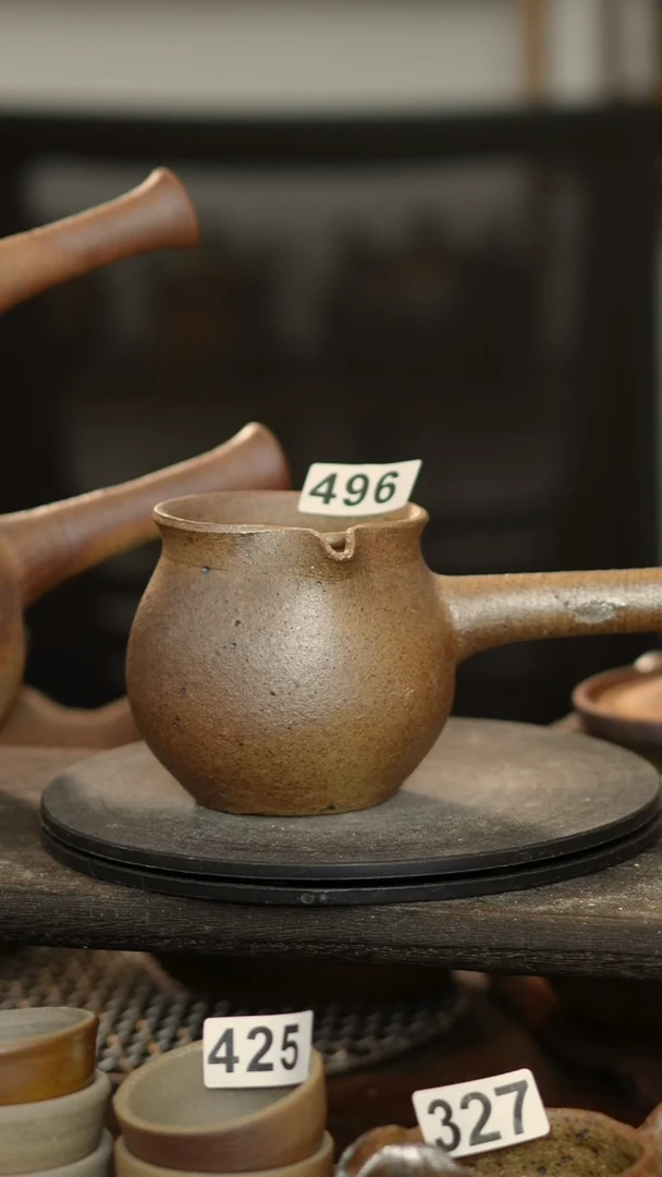 游*微瑕细沙烤茶罐400ml