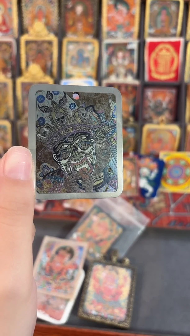 吊坠钛牌，纯钛扎基拉姆