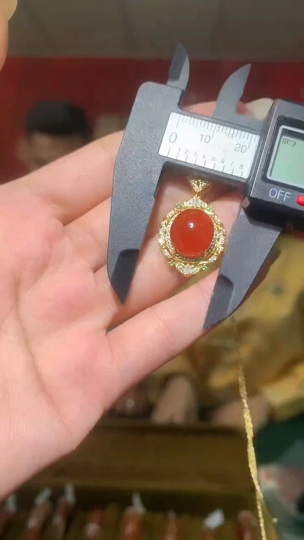 颈饰银S925镶嵌南红玛瑙【宝石世家严选】