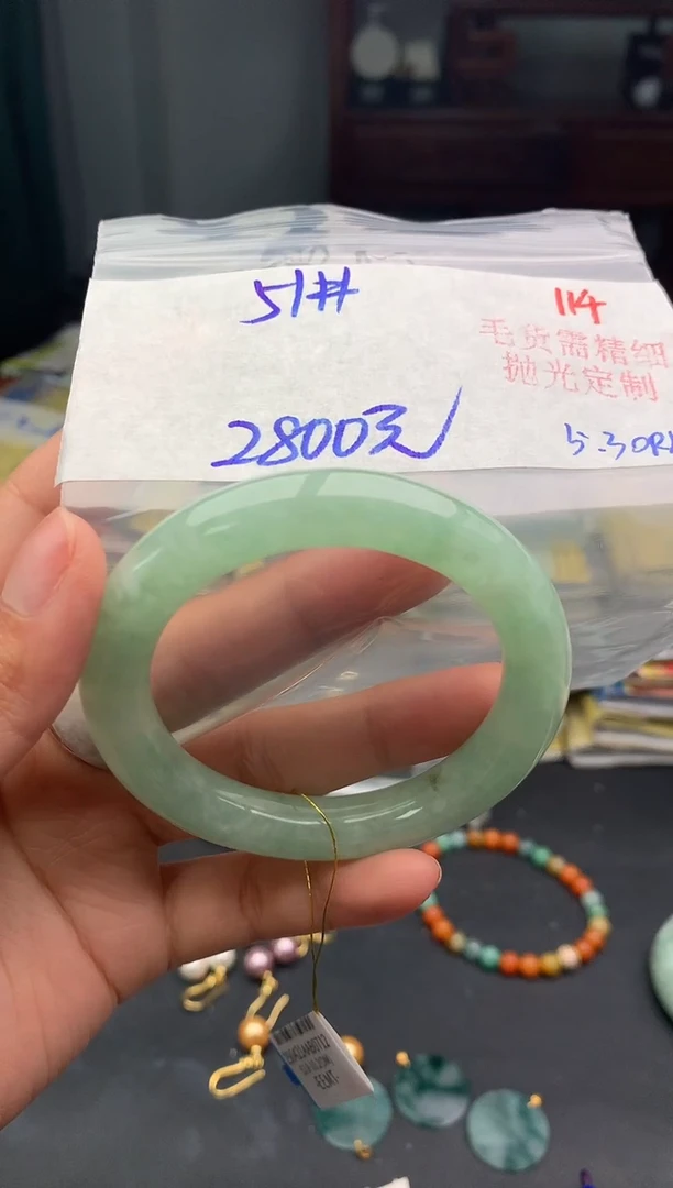 定制翡翠未镶嵌114毛货需精细抛光多样性1件2800元
