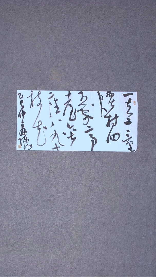 书法陈征 河南南阳 69*34两平尺