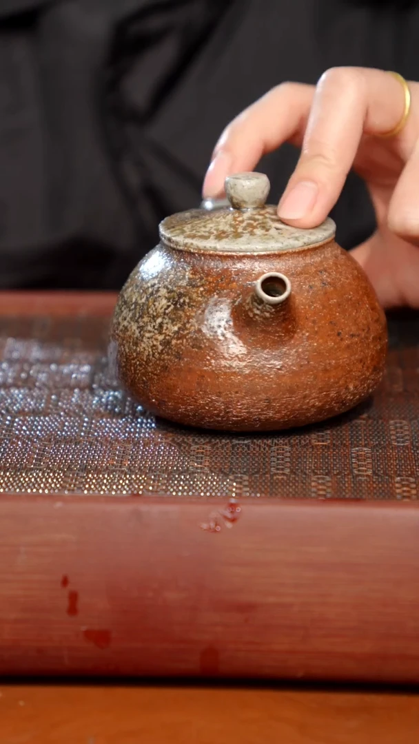 陶瓷  奢瓷/瑞寅柴烧茶器（壶）0916