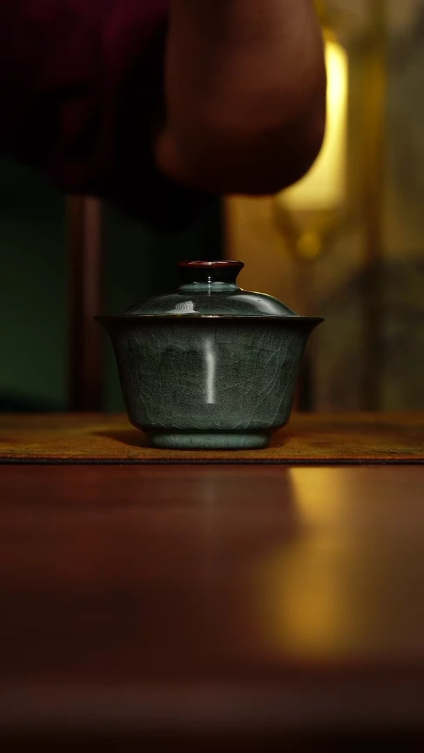 【览古雅韵】二才盖碗