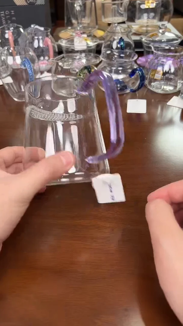 @@风迷金标新月煮茶器浅紫