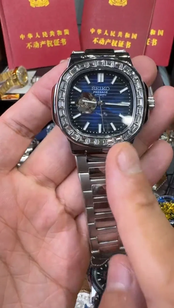 金属全自动机械手表4