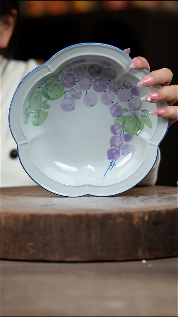 瓷片景德镇高温釉下彩（食品级）