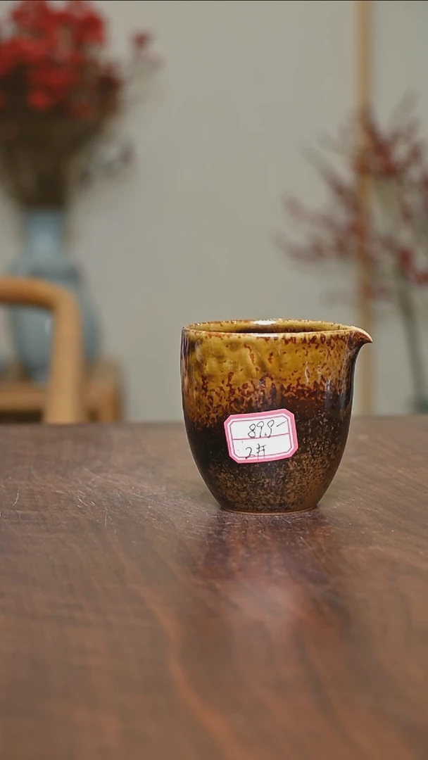 【闪购商品】其他2#手拉公道杯微瑕矿石釉 无款