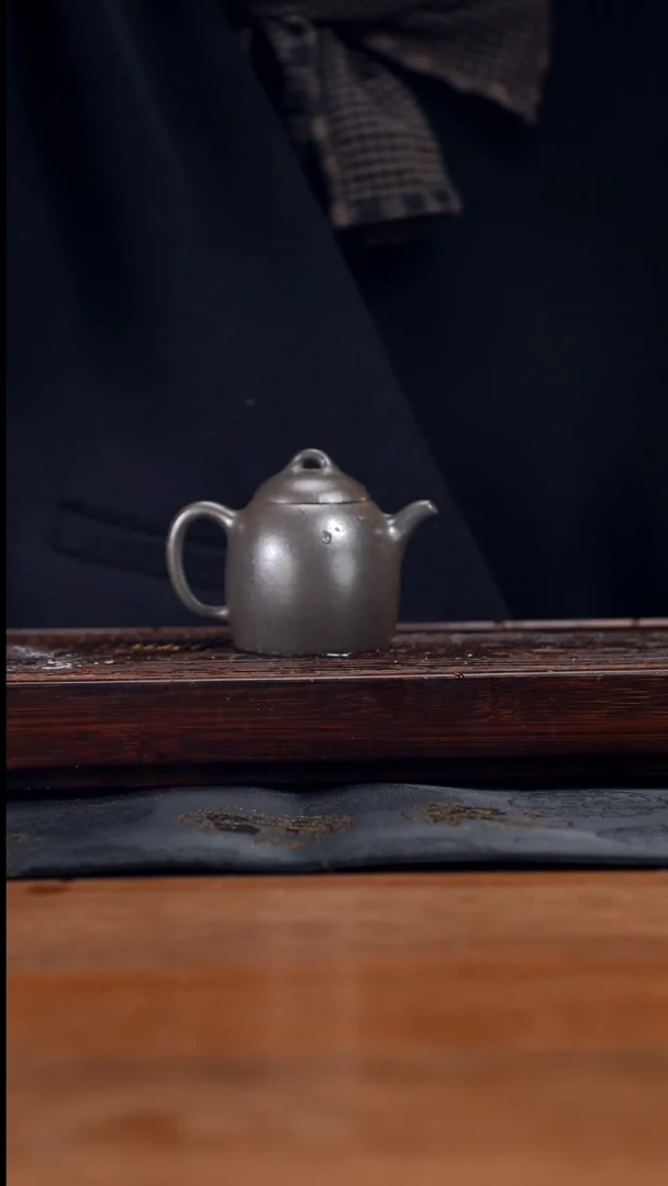 【闪购商品】紫砂茶壶cc黄龙山原矿紫泥还原烧秦权28