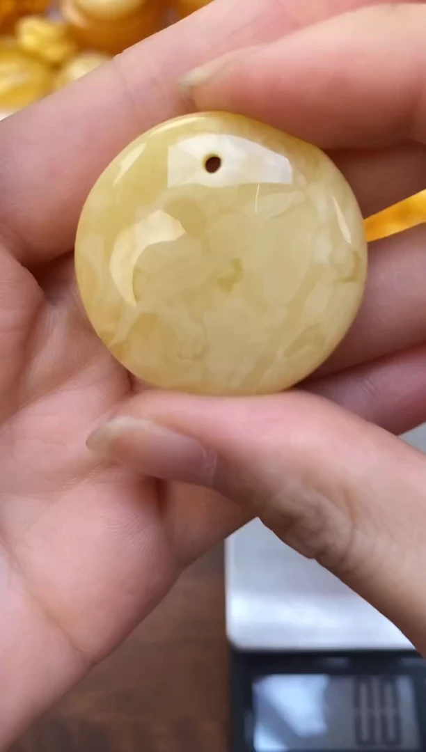 裸石琥珀未镶嵌天然琥珀蜜蜡