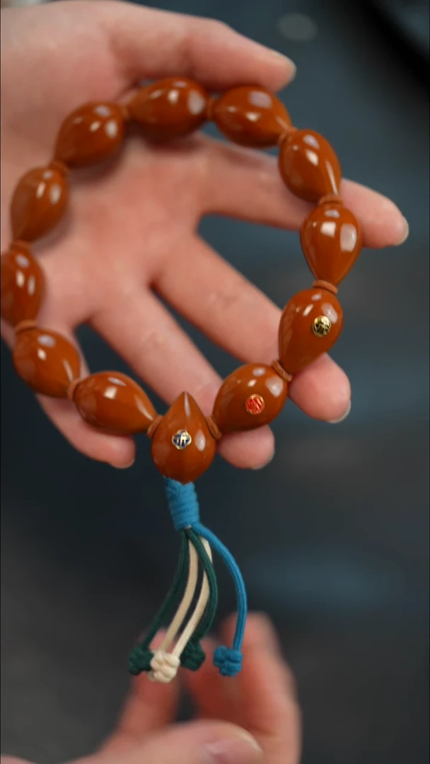 手串/手链橄榄核沐光  三标款！