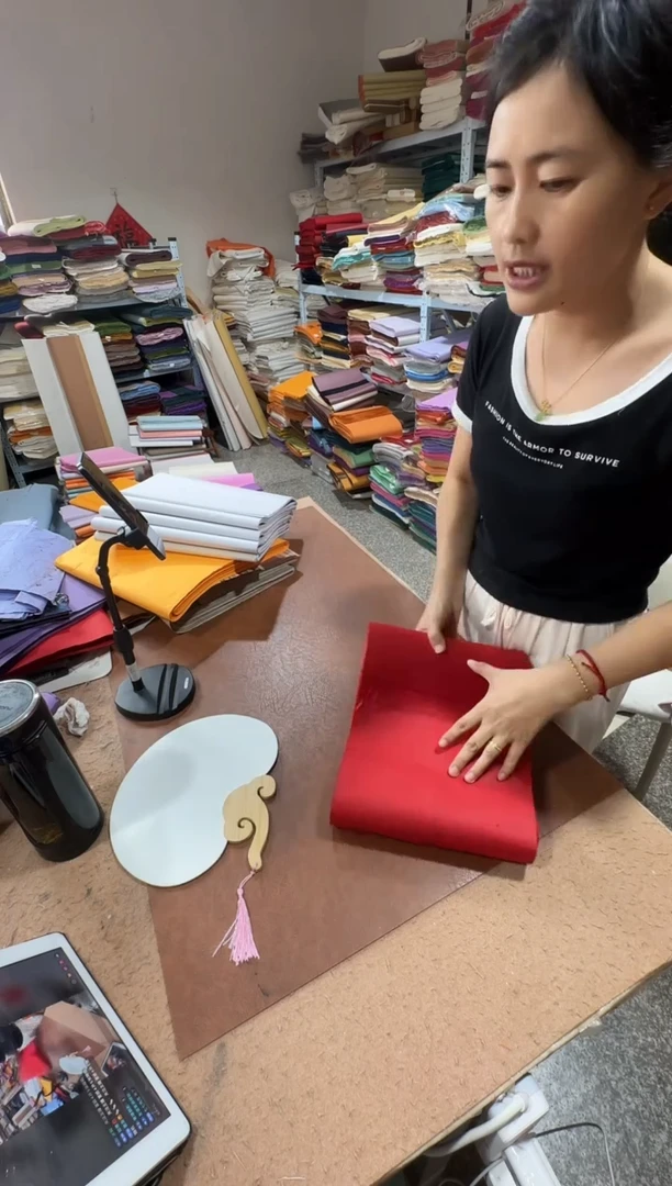 24*180中国红纯皮光板25张