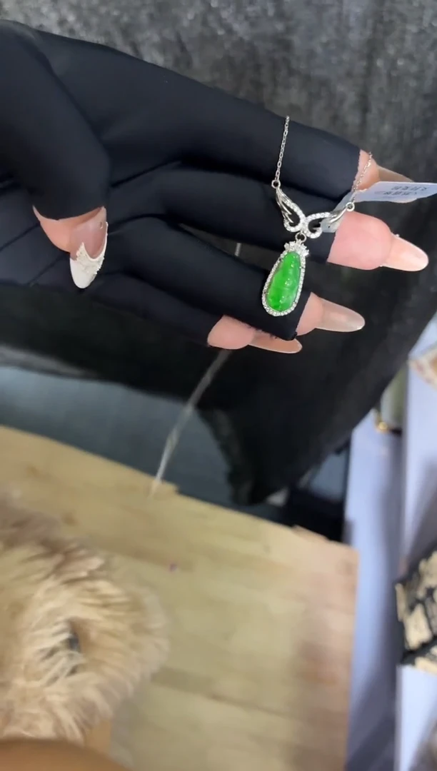 银S925镶嵌定制翡翠17定制翡翠-多样性发货（发其一）