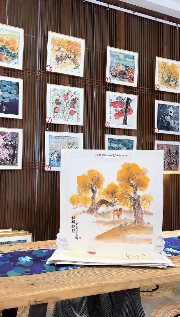 版画耿玉琨名章限量版画S