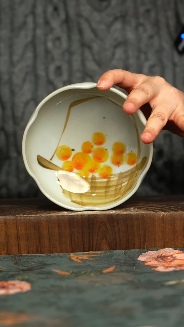 杯釉下彩手工手绘同款陶器