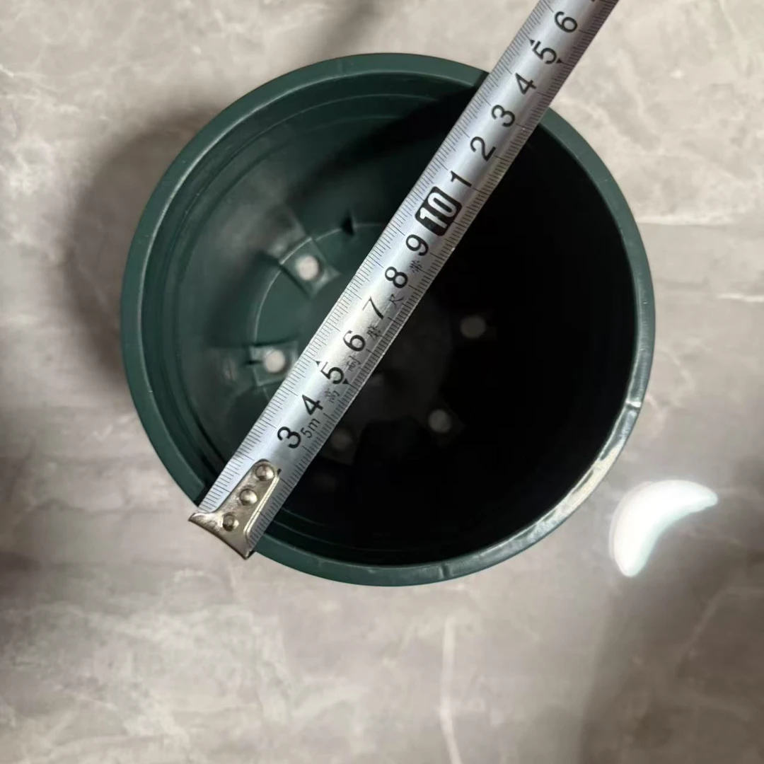 梦汐家   10个塑料花盆＋脱水盘