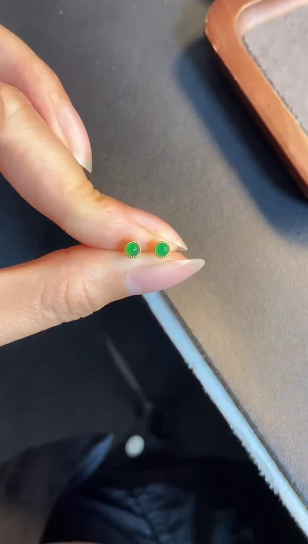 吊坠(不含链)银S925镶嵌翡翠1