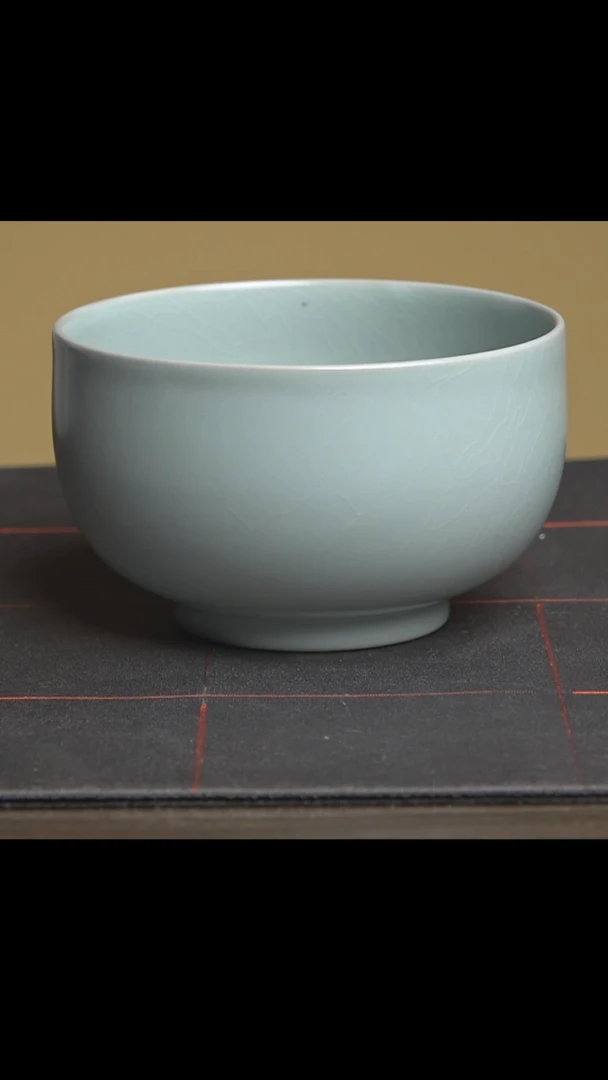 杯子清凉寺汝瓷二级品罗汉碗