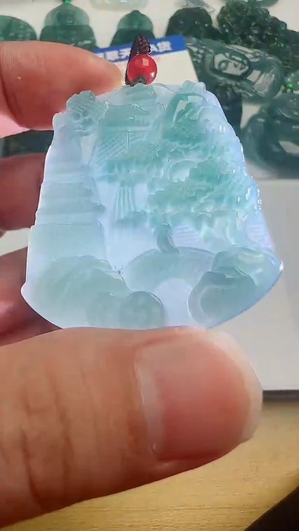 翡翠未镶嵌颈饰多样性随机发其一