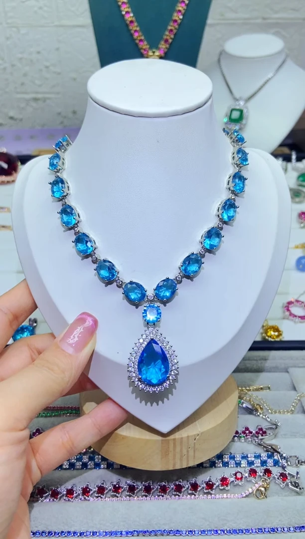 银S925镶嵌耳饰紫晶1