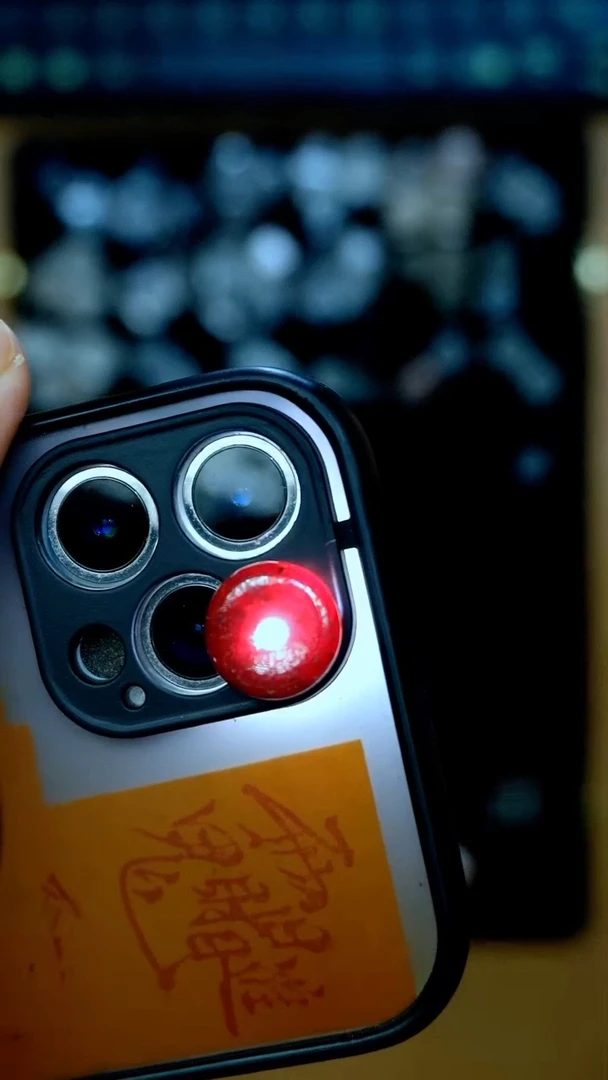 1.4cm全透沙平安扣首饰装饰