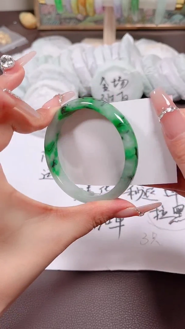 翡翠手镯未镶嵌213所见即所得