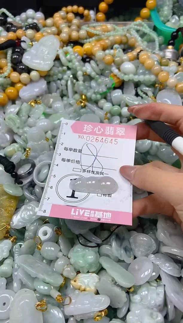 翡翠未镶嵌颈饰闪购0264645