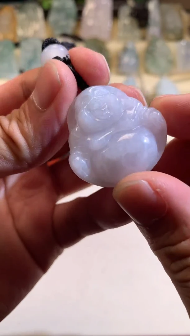 翡翠未镶嵌颈饰6/13/308