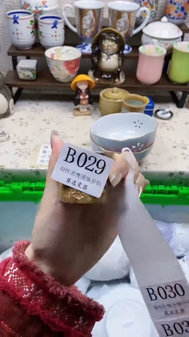 瓷片二****元           B029