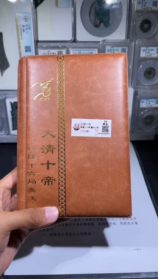 铜琪珍    清代钱币册