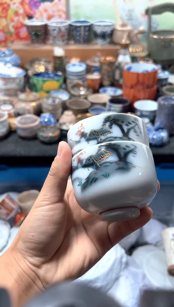 瓷片【****】夏目海外回流瓷器中古品。293