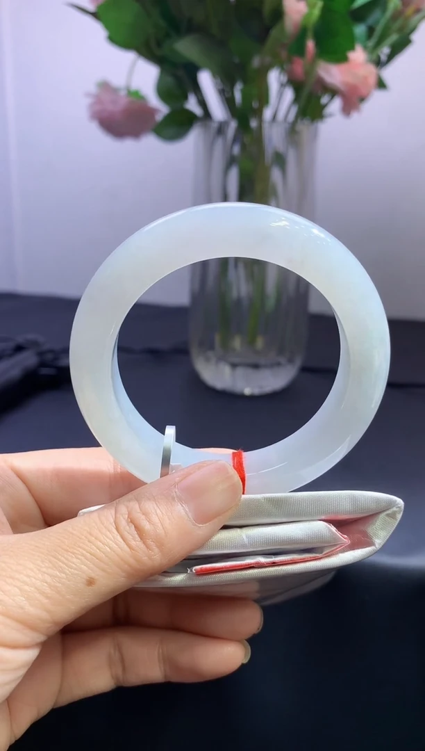 未镶嵌手镯翡翠翡翠手镯圈口55-t40