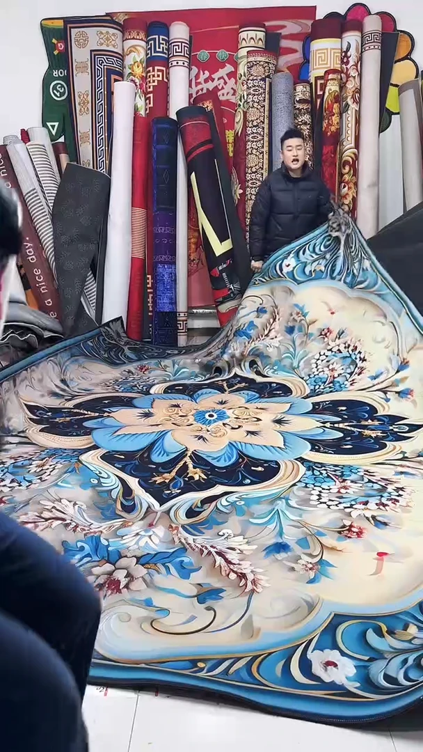 棉麻绒031    300*400晕染