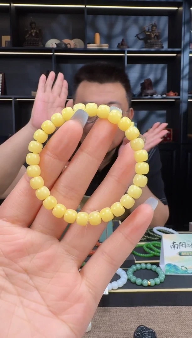 未镶嵌蜜蜡手串7mm老型手串