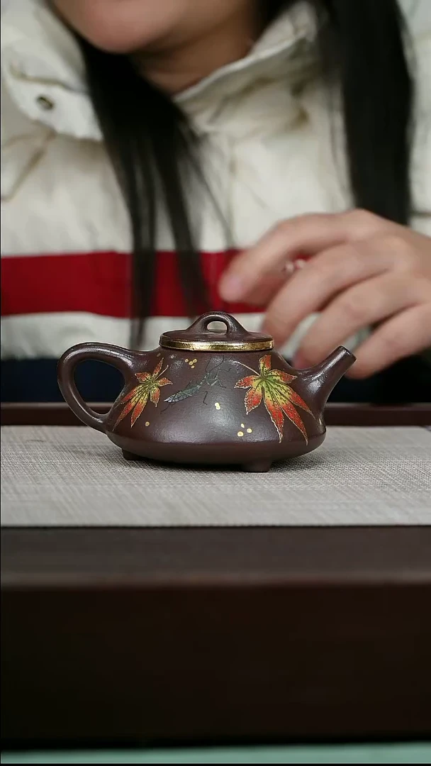 【闪购商品】宜兴原矿紫砂壶茶壶180C