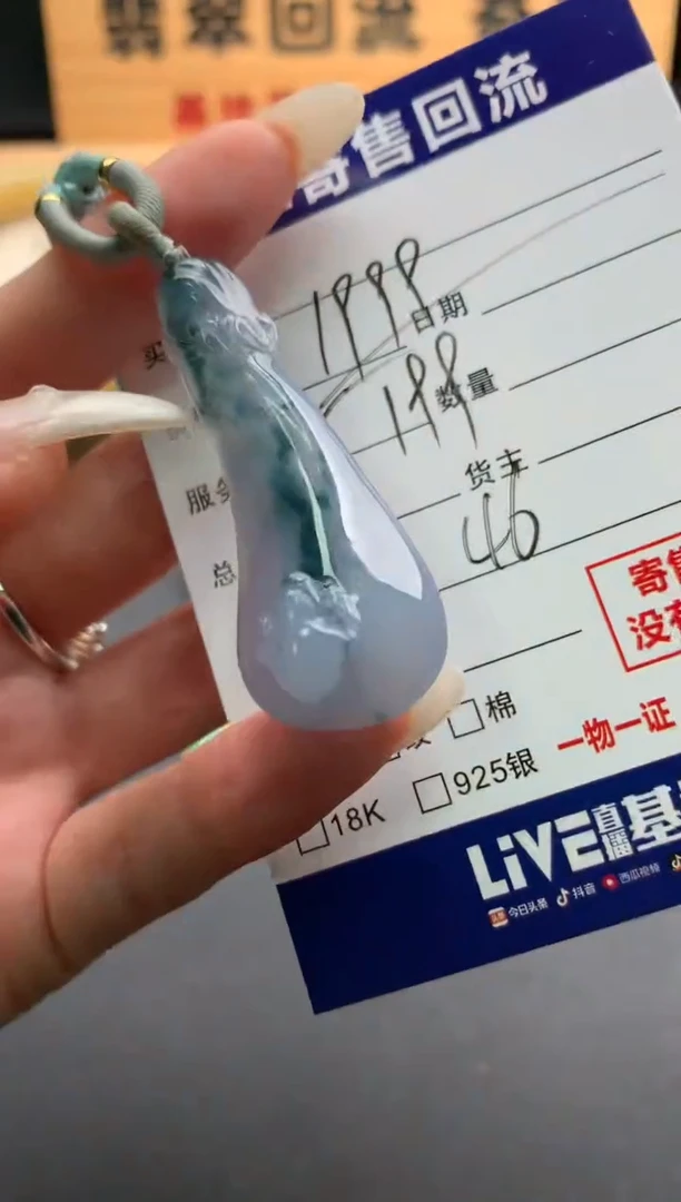 翡翠未镶嵌颈饰10139455
