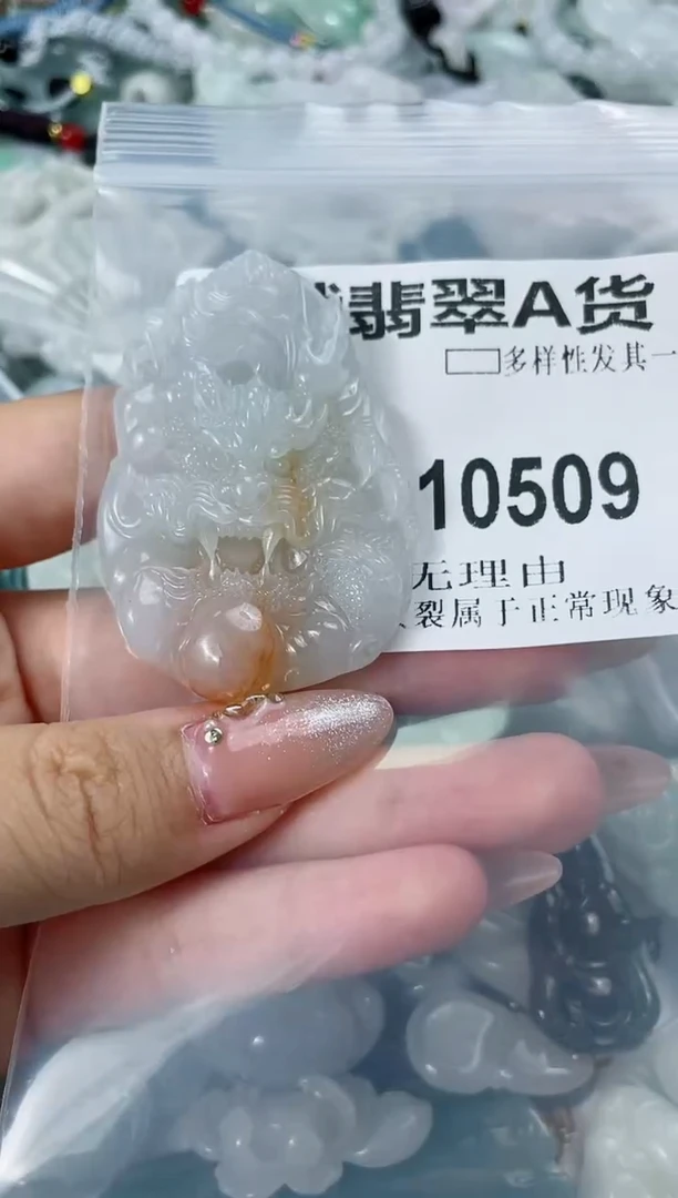 翡翠未镶嵌颈饰闪购商品 10509   多样性发其一