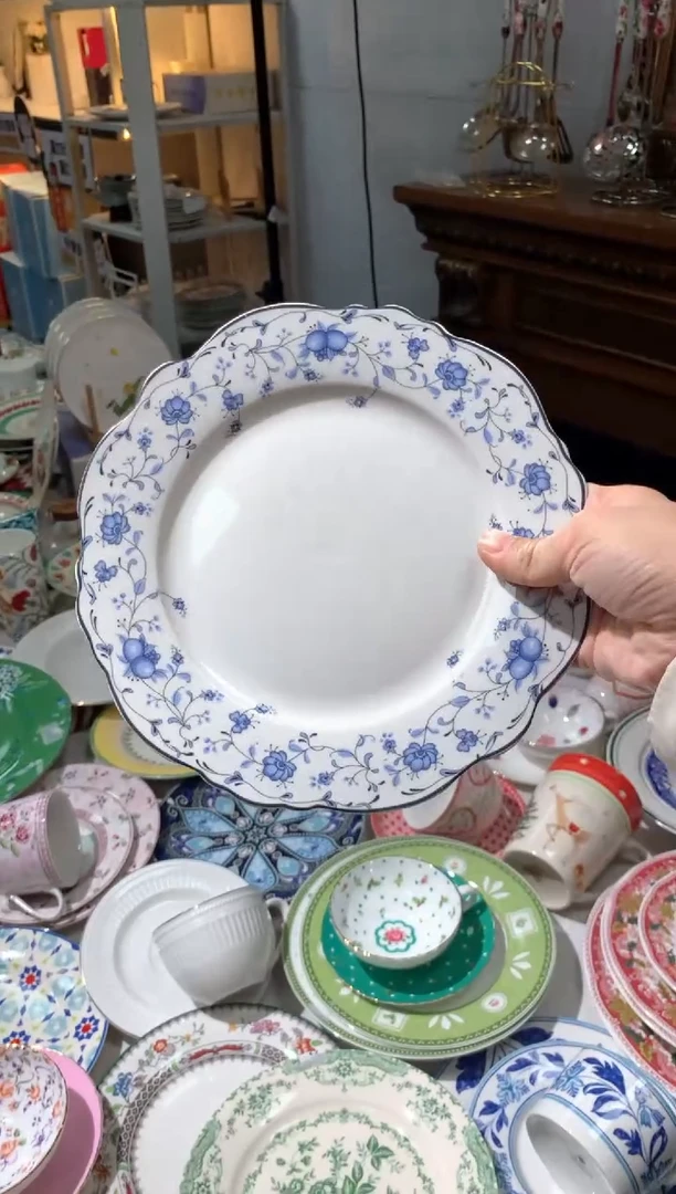 【闪购商品】瓷片CC880陶瓷没有完美无瑕陶瓷1个8寸