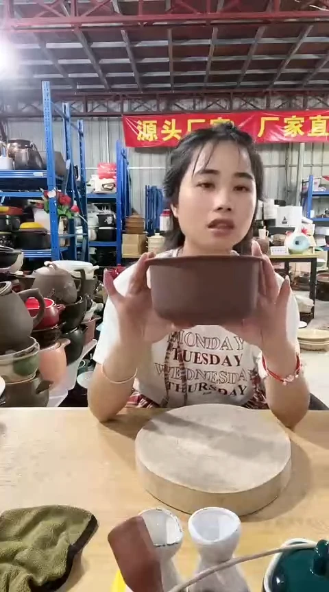 大瑕疵椭圆大号紫砂内胆色差