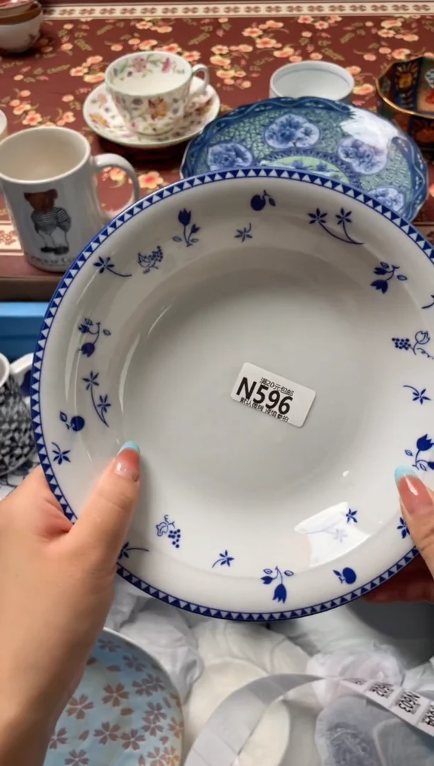 瓷片小**呀瓷器瓷器N596
