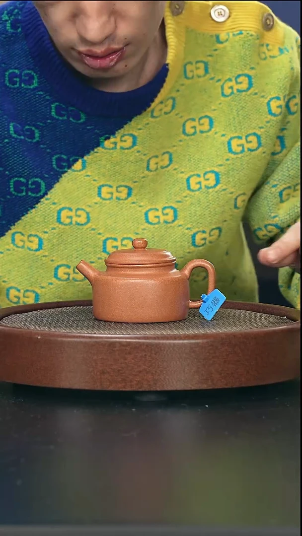 茶壶紫砂全手工微微瑕-A269